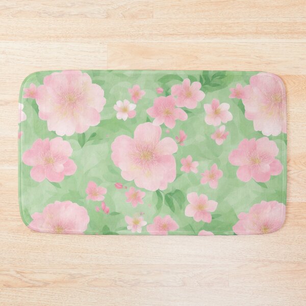 Item preview, Exquisite floral pattern in shades of pink and green designed and sold by CoolPixels.