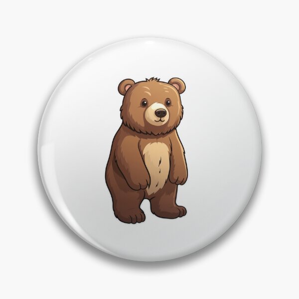 Item preview,  Bear grazer big brown bear standing up  designed and sold by Socool101.
