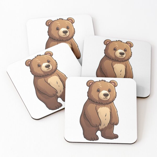 Item preview,  Bear grazer big brown bear standing up  designed and sold by Socool101.