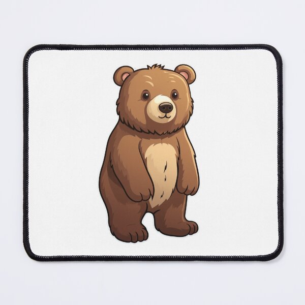 Item preview,  Bear grazer big brown bear standing up  designed and sold by Socool101.
