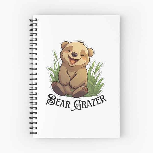 Item preview, Bear grazer cute bear in grass  designed and sold by Socool101.