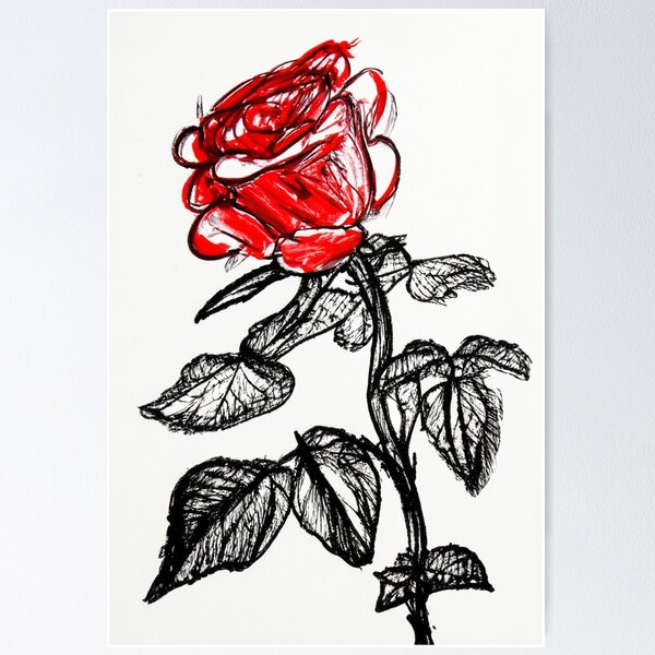 Item preview, red rose 1 designed and sold by DejanVuk.