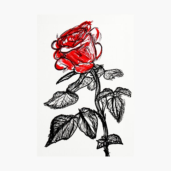 Item preview, red rose 1 designed and sold by DejanVuk.