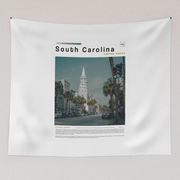 Item preview, South Carolina poster landscape designed and sold by paulrommer.