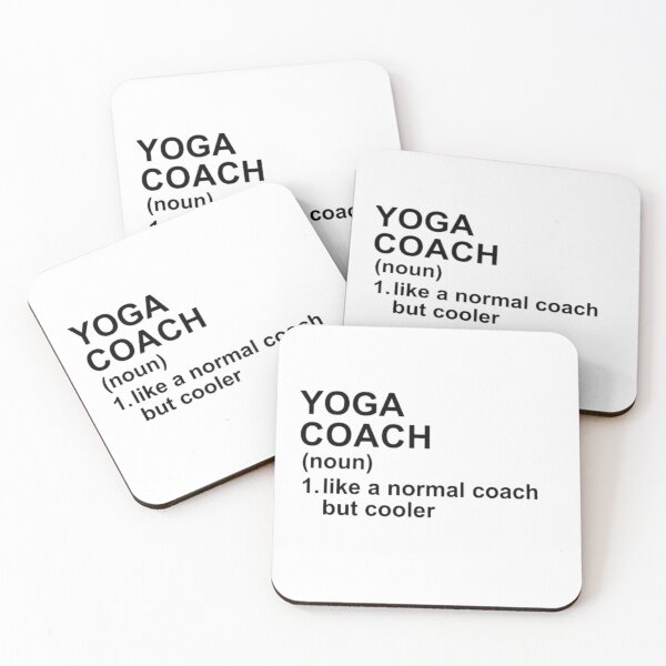 Item preview, Yoga Coach Definition - Like A Normal Coach But Cooler designed and sold by GymWearDepot.