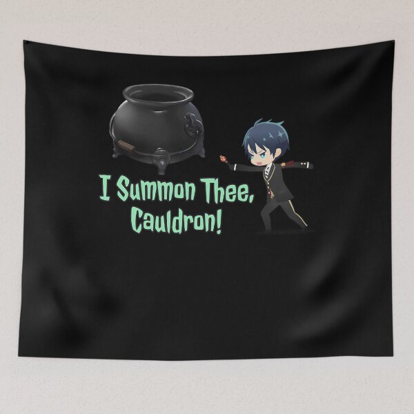 Item preview, I Summon Thee, Cauldron! (Twisted Wonderland) designed and sold by MeadowsBlanch.