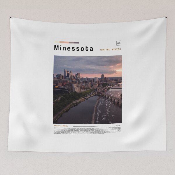 Item preview, Minessota poster landscape designed and sold by paulrommer.