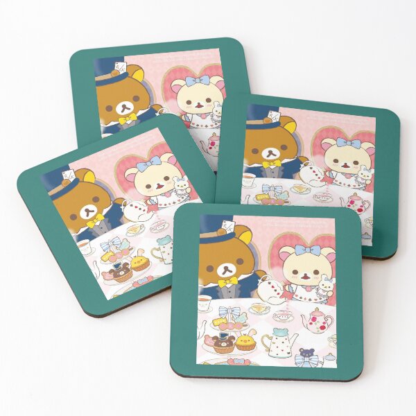 Item preview, Rilakkuma and Korilakkuma Tea Time designed and sold by LyndiGif.