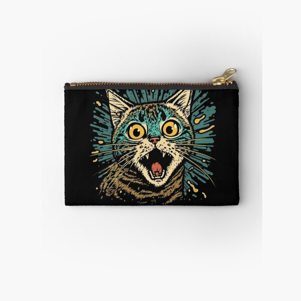 Item preview, Funny Cat Scared Expression Face, Love Cats designed and sold by Logiamerch.