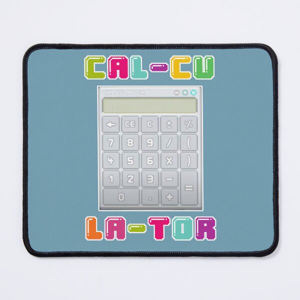 Item preview, Calculator - Cartoon Inspired designed and sold by Fanarchist.