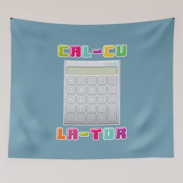Item preview, Calculator - Cartoon Inspired designed and sold by Fanarchist.