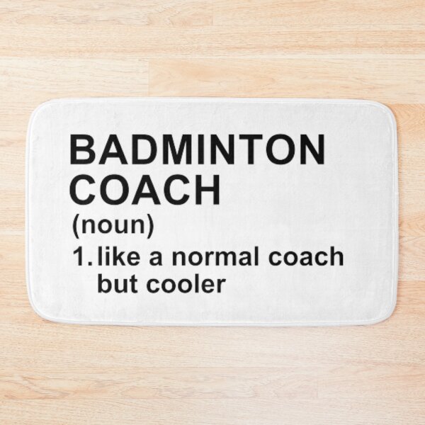 Artikelvorschau, Badminton-Trainer Definition - Wie ein normaler Trainer, aber cooler entworfen und verkauft von GymWearDepot.