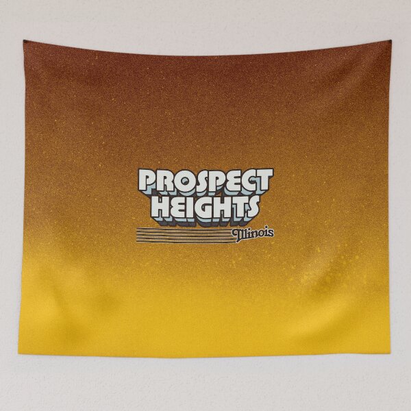 Item preview, Prospect Heights, Illinois | Retro Stripes designed and sold by retroready.
