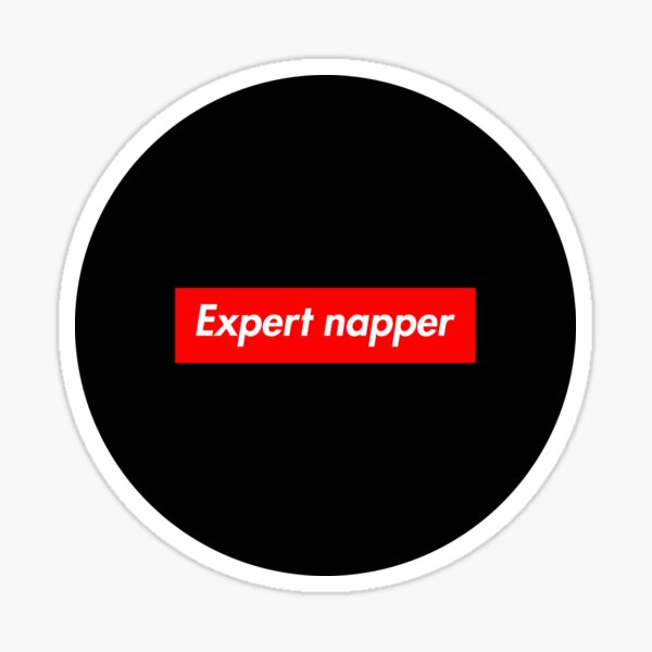 Expert Napper Sticker