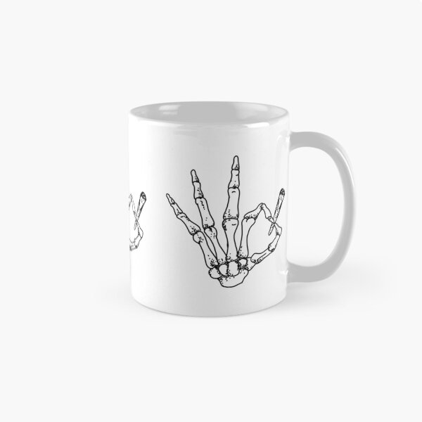 Item preview, Skeleton Hand Holding A Joint (Large Version) designed and sold by DaFkApparel.