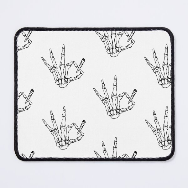 Item preview, Skeleton Hand Holding A Joint (Large Version) designed and sold by DaFkApparel.