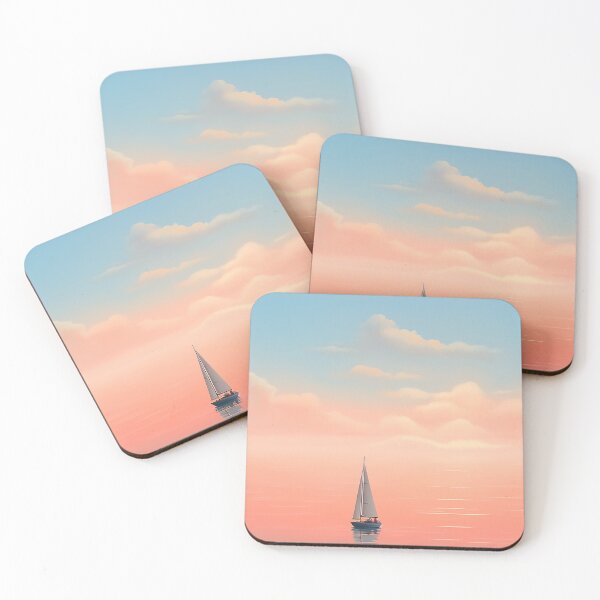 Item preview, Beautiful dawn seen from an endless ocean designed and sold by WallWhimsyWorks.