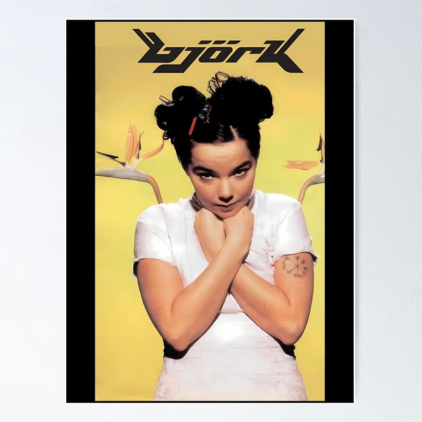 Bjork ビョーク　ポスター Amazon.co.jp: ポスター ビョーク Bjork（ビョーク）/Homogenic 1997年