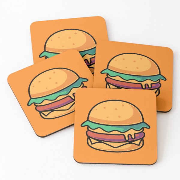 Item preview, Delicious burger illustration designed and sold by cubbone.