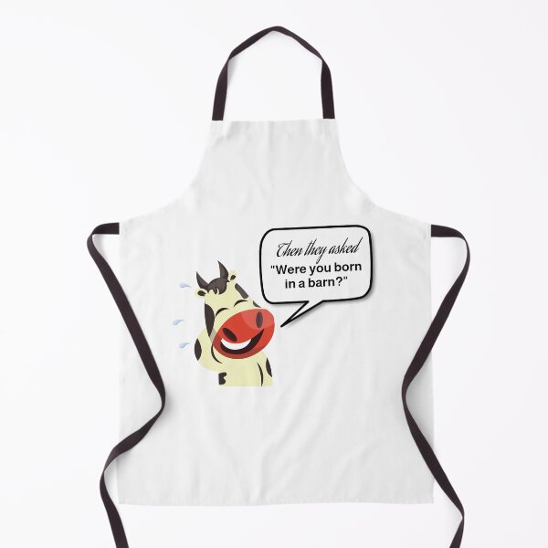 Item preview, Were you Born in a Barn Cow Laughing designed and sold by The1StyleShop.