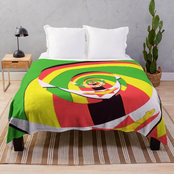 Item preview, Zimbabwe: love and pride in a unique smiling flag     designed and sold by Ralek.