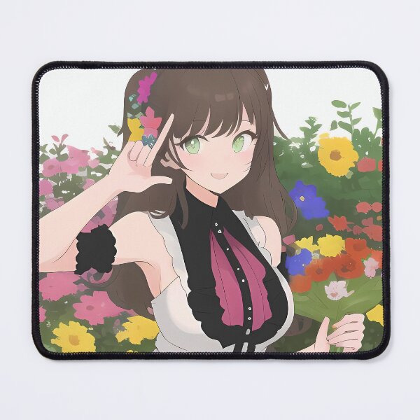 Item preview, Colorful flowers anime girl designed and sold by Veendijk.