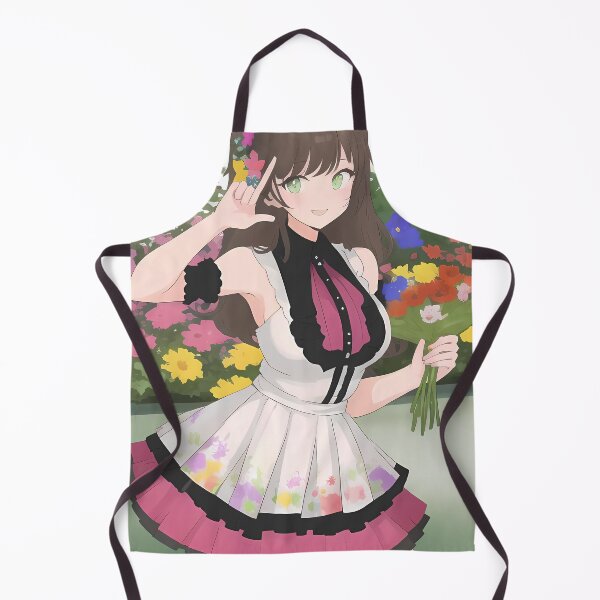 Item preview, Colorful flowers anime girl designed and sold by Veendijk.
