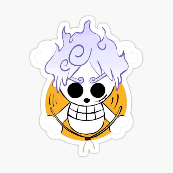 one piece luffy gear 5 Sticker by todorocklee in 2023