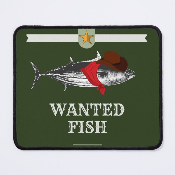 Cowboy fish - fish meme shirt - Catfish - Father's day gift - Fishing Meme  - Wanted Fish Retro Funny Fishing Poster for Sale by realtimestore