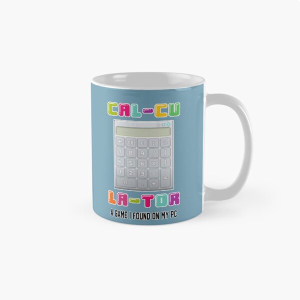 Item preview, Calculator - Cartoon Inspired (With Caption) designed and sold by Fanarchist.