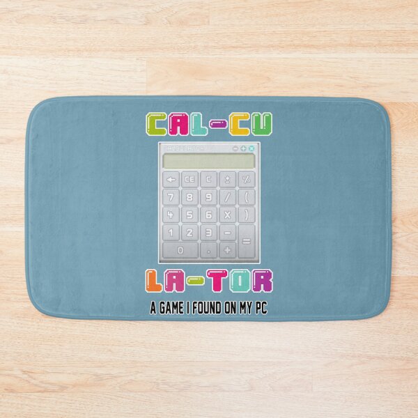 Item preview, Calculator - Cartoon Inspired (With Caption) designed and sold by Fanarchist.