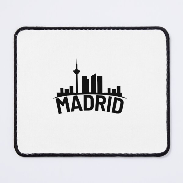 Item preview, Madrid skyline silhouette illustation designed and sold by DeluxBee.