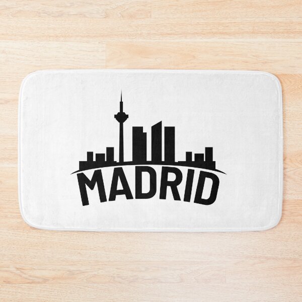 Item preview, Madrid skyline silhouette illustation designed and sold by DeluxBee.