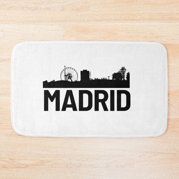 Item preview, Madrid skyline silhouette illustation designed and sold by DeluxBee.