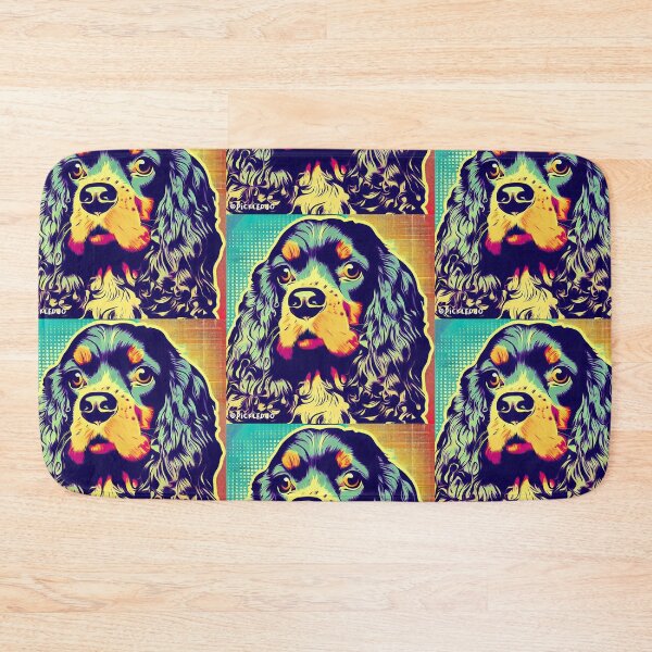 Item preview, American Spaniel Pop Art designed and sold by FunnehGacha.