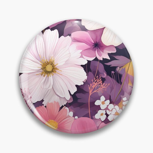 Item preview, A captivating purple flower graphic design designed and sold by Cha-house.