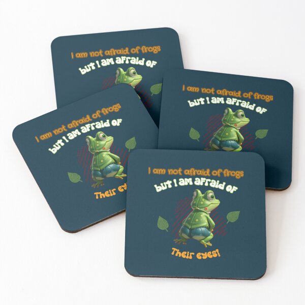 Item preview, Frog Butt afraid of scary eyes designed and sold by CarolinaShirt.