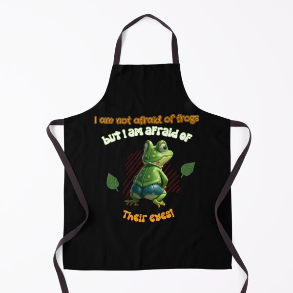 Item preview, Frog Butt afraid of scary eyes designed and sold by CarolinaShirt.