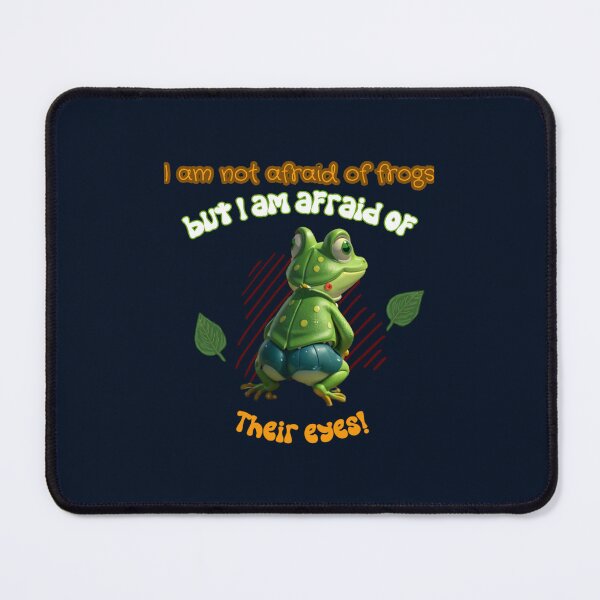 Item preview, Frog Butt afraid of scary eyes designed and sold by CarolinaShirt.