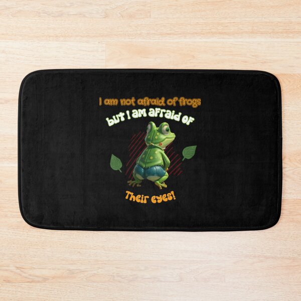 Item preview, Frog Butt afraid of scary eyes designed and sold by CarolinaShirt.
