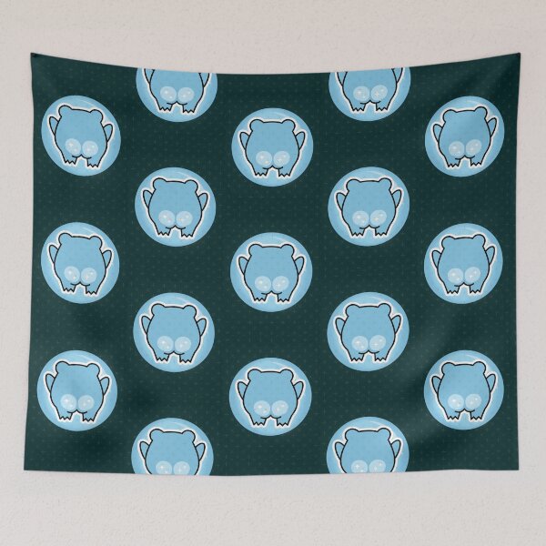 Item preview, Frog Butt Blue Light designed and sold by CarolinaShirt.