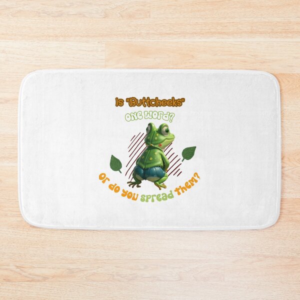 Item preview, Frog Butt Buttcheeks Spread designed and sold by CarolinaShirt.