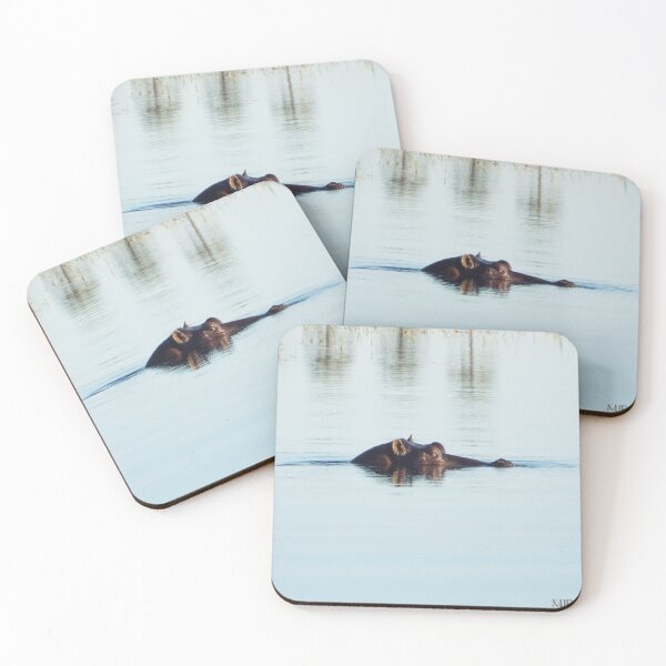 Item preview, Hippo in the Okavango Delta designed and sold by MJPArtworks.