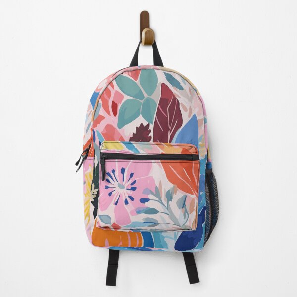 Item preview, Wildflower Abstract Whimsy Colourful Print designed and sold by meggydesigns.