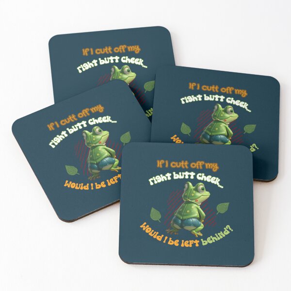 Item preview, Frog Butt Cheek Behind designed and sold by CarolinaShirt.