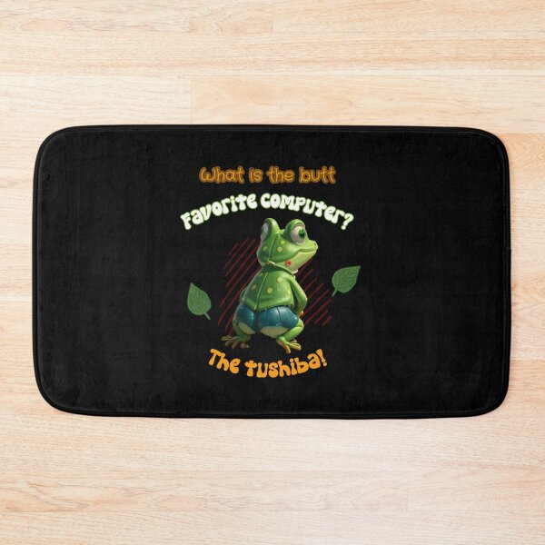 Item preview, Frog Butt Computer Tushiba designed and sold by CarolinaShirt.