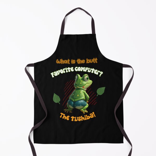 Item preview, Frog Butt Computer Tushiba designed and sold by CarolinaShirt.