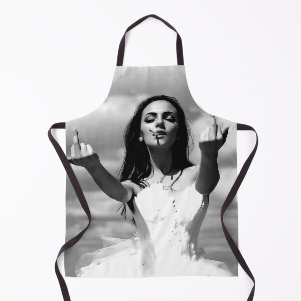 Item preview, Smoke Girl And Middle Finger designed and sold by Claudia-Braunst.