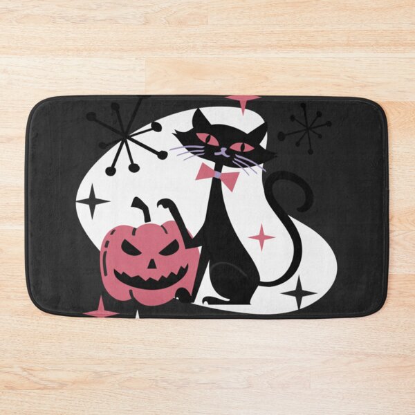 Item preview, Halloween Mid Century Retro Black Cat  designed and sold by NancyMRose.