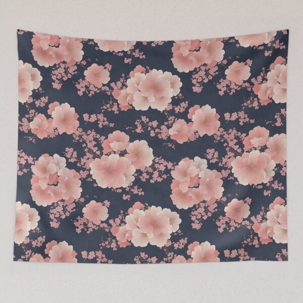 Item preview, Delicate cherry blossoms, Japanese culture designed and sold by CoolPixels.